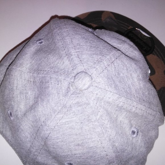 Genuine Snapback Adult Mens Womens Unisex Cap Hat WWE Wrestling Camo Gray Preown - Picture 11 of 16